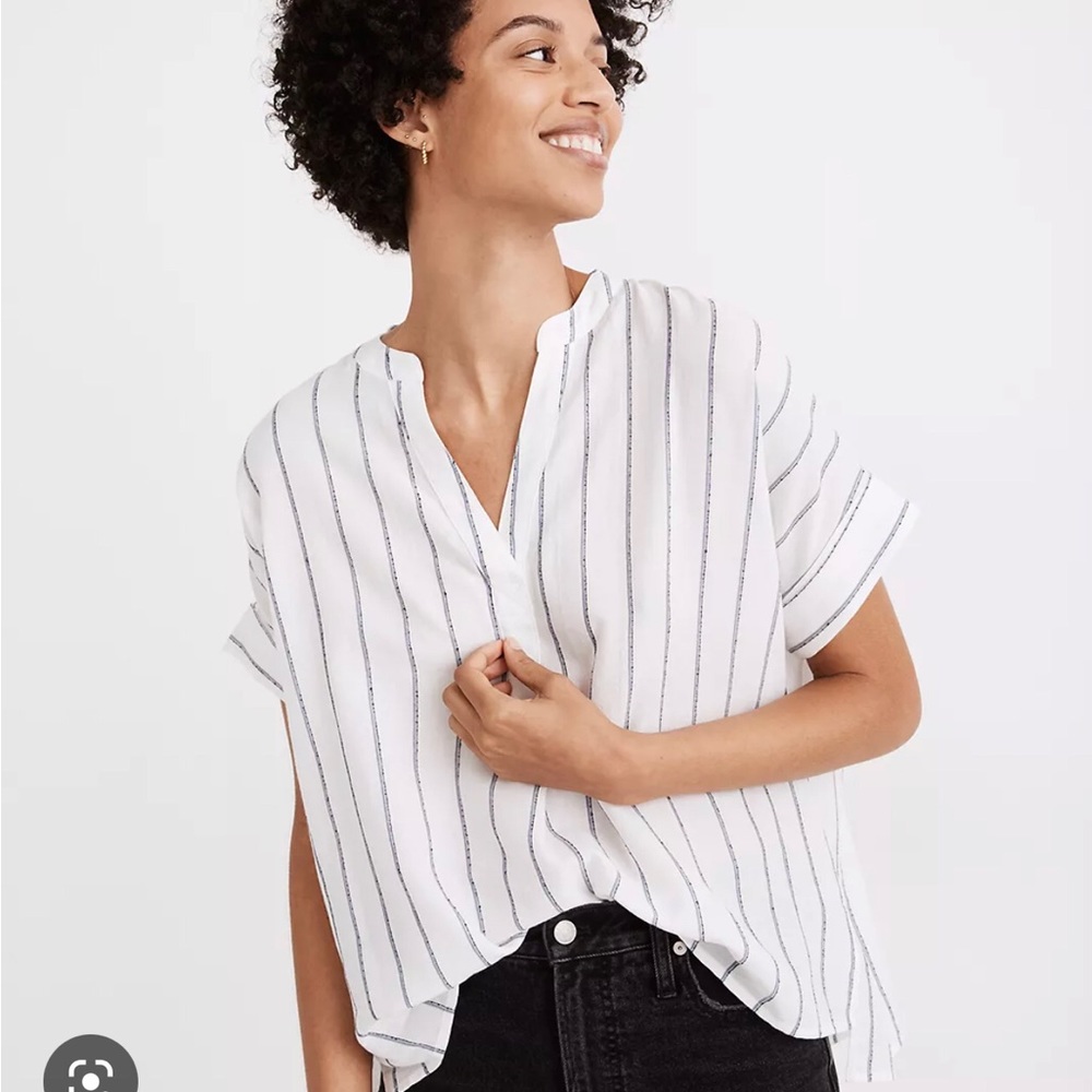Madewell Lakeline popover top